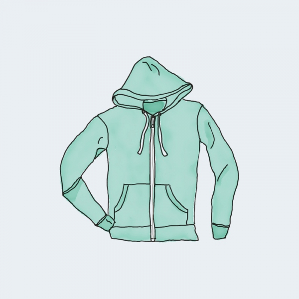 Hoodie with Zipper